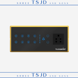 TSJDSmart Smart Touch 8 Switches 1 Fan 1 Socket