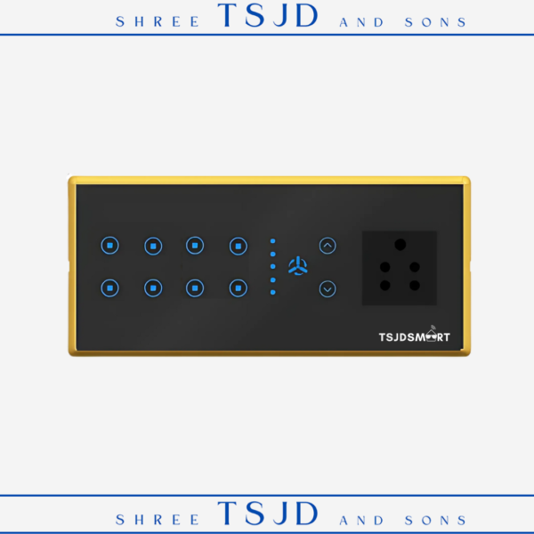 TSJDSmart Smart Touch 8 Switches 1 Fan 1 Socket