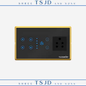 TSJDSmart Smart Touch 4 Switches 1 Fan 1 Socket